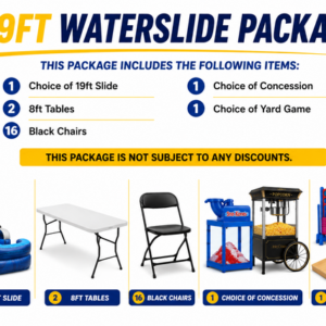 19FT WATERSLIDE SLIDE PACKAGE