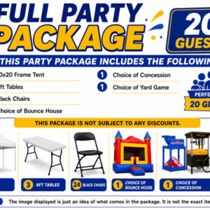 Full Party Package (20 Guests)