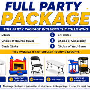 Full Party Package (36 Guests)